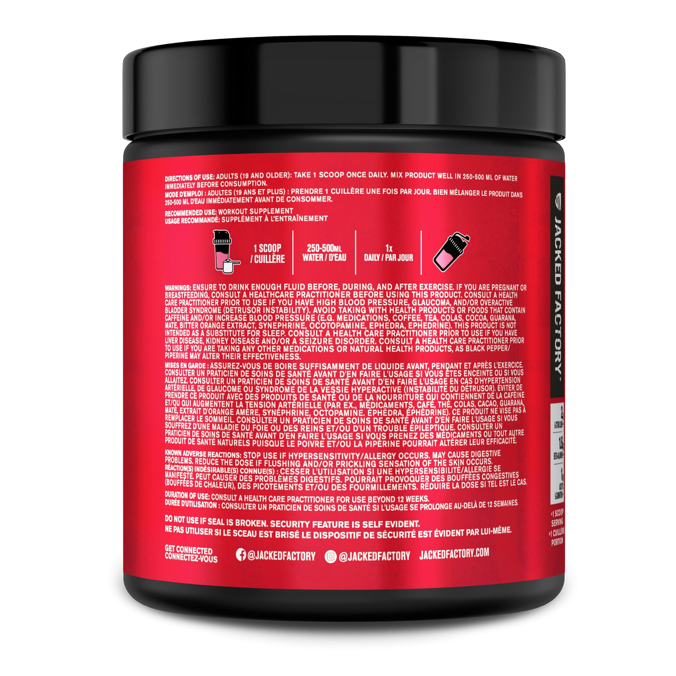 NITROSURGE Shred Thermogenic Pre Workout Powder - Energy & Focus Boost, Beta-Alanine, Strength Gains, Powerful Pumps - Nitric Oxide Booster & PreWorkout Powder for Women & Men - 30Sv, Watermelon