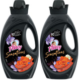 Fleecy Sensations Brazilian Paradise Liquid Fabric Conditioner, 1.36L (Pack of 2)