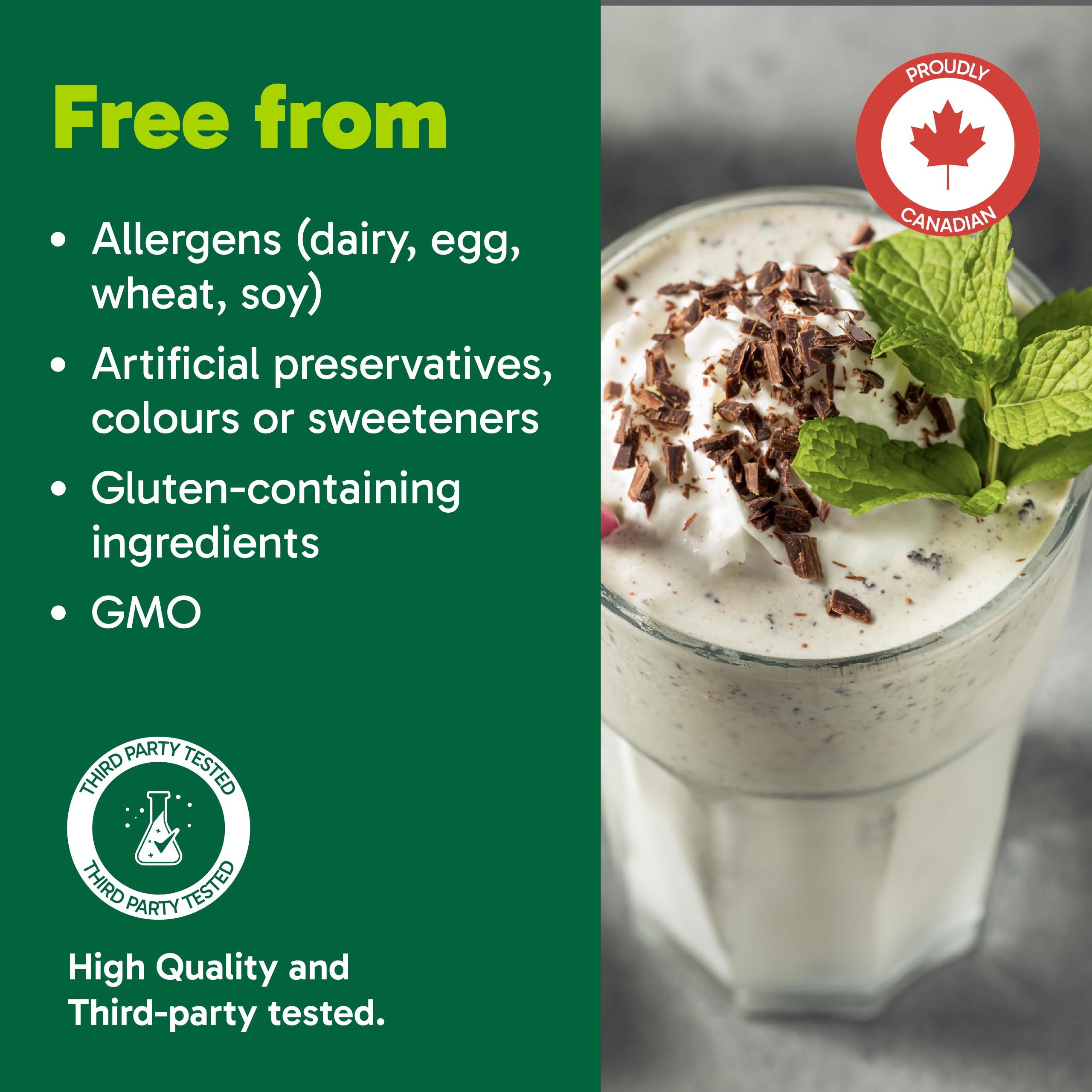 Organika All-in-One Plant Protein Powder – Vanilla – 22g Protein, 15 Vitamins & Minerals, 5 Billion CFU Probiotics, 1g Prebiotic Fibre, 0g Sugar – Complete Nutrient Source, Easy to Digest – 640g