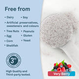 Organika Kids Replenish Electrolytes Powder - Dehydration Relief and Isotonic Electrolyte Powder For Kids, Berry Flavour, Free from Artificial Preservatives, Sweeteners and Colours - 6.5g x 20 sachets