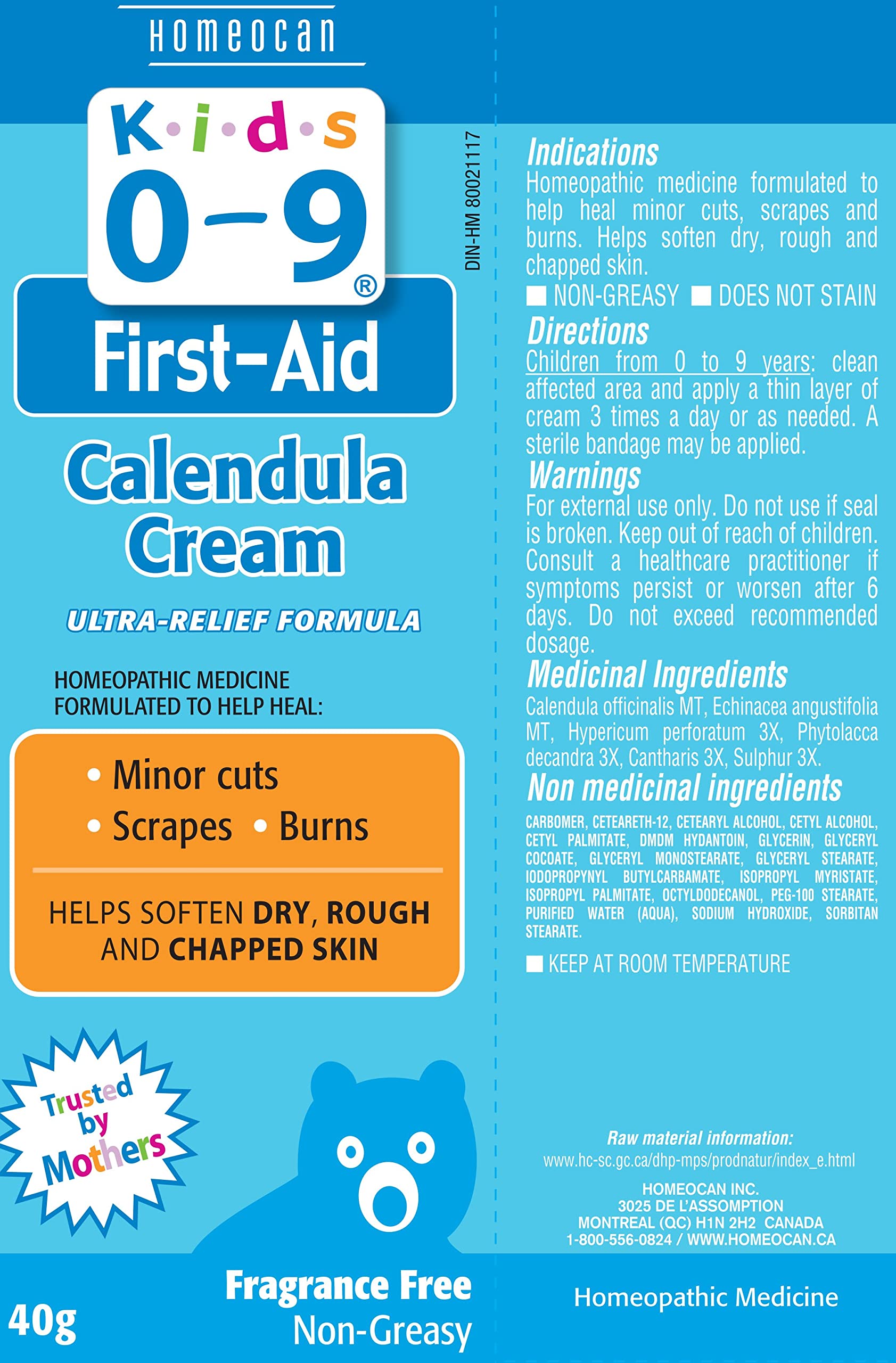 Calendula First Aid Cream 40 g | Kids 0-9