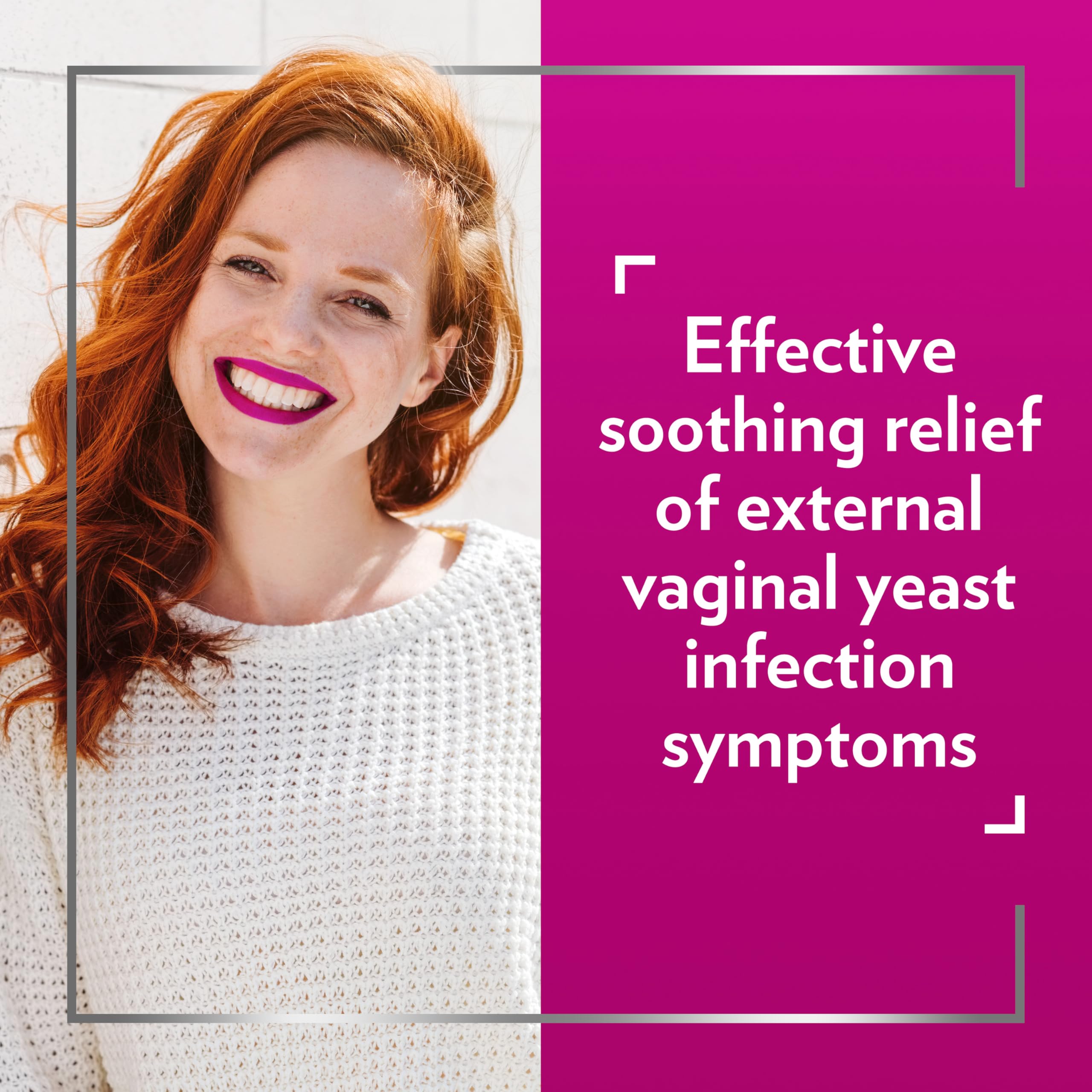 Canesten® External Antifungal Cream for Yeast Infection, Relief from Itching and Burning, 15g