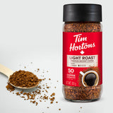 Tim Hortons Light Roast Instant Coffee, 100% Colombian, 100g Jar (Pack of 2)