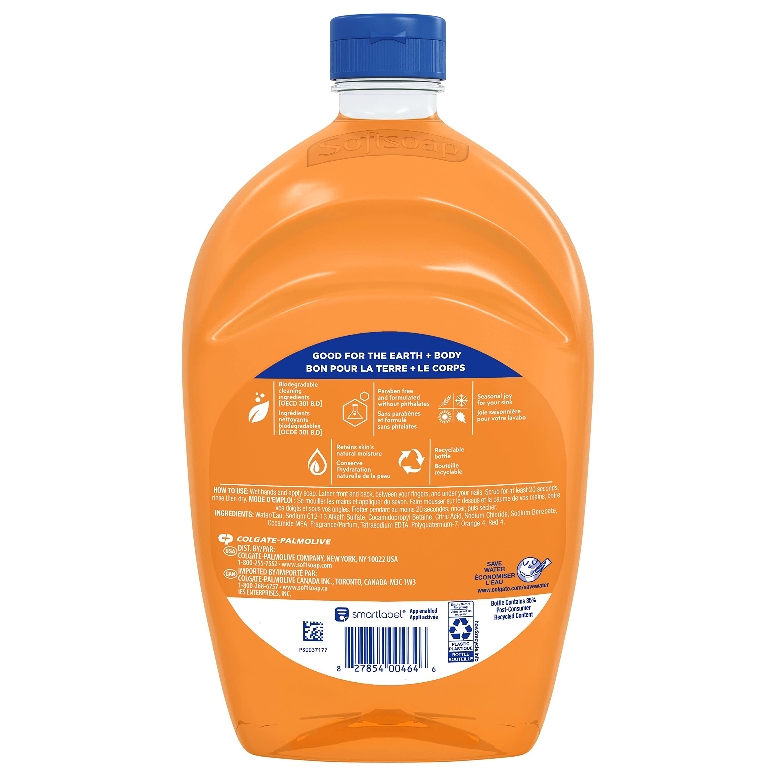 Softsoap Liquid Hand Soap Pumpkin Spice Scent 1.47L