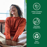 Organika Full Spectrum Plant Enzymes- Helps Break Down Carbs, Fat, Protein, Dairy- 260 vcaps