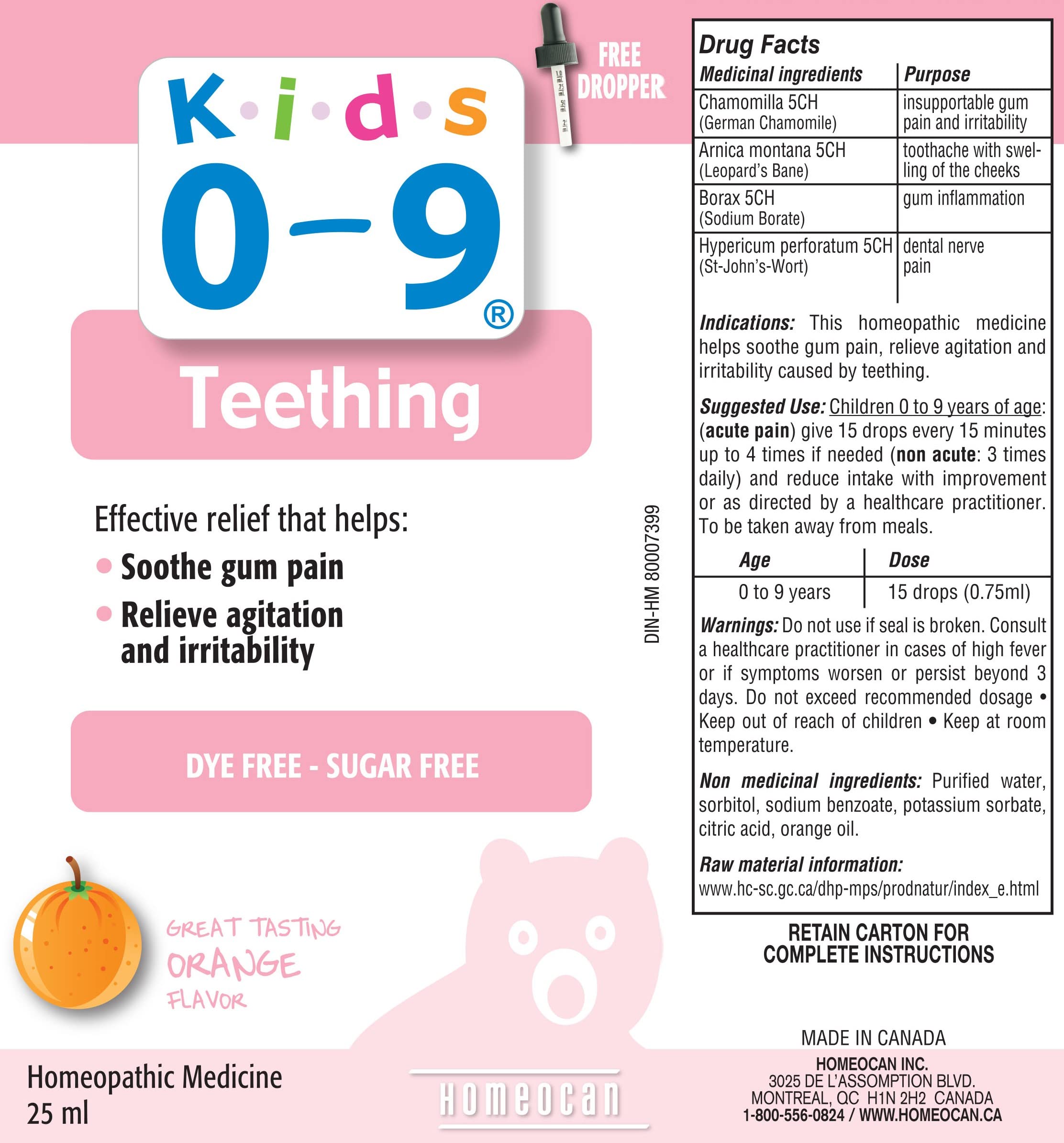Teething 25 ml | Kids 0-9