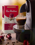 Tim Hortons Classic Lungo Capsules, Nespresso Original Line Compatible Capsules, 10 Count