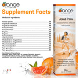Orange Naturals Joint Pain Cream with Arnica, 50g – Soothing Relief for Muscle Strains, Bruising, Swelling & Sprains, Knee & Shoulder Pain – Non-Greasy Cream for Everyday Comfort