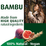 A.Vogel Bambu Instant Coffee Substitute 200g - Caffeine Free Made From Rye, Chicory, Barley, Malted barley, Figs and Acorns - No Additives
