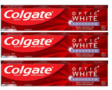 Colgate Optic White Advanced Teeth Whitening Toothpaste, Sparkling White, 133 Ml, 3 Count