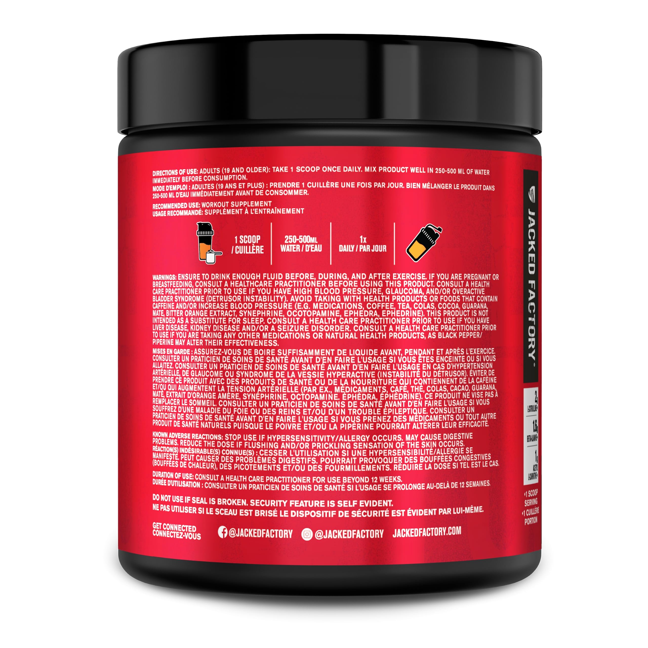 NITROSURGE Shred Thermogenic Pre Workout Supplement - Energy Booster, Instant Strength Gains, Sharp Focus, Powerful Pumps - Nitric Oxide Booster & PreWorkout Powder - 30Sv, Orange Pineapple