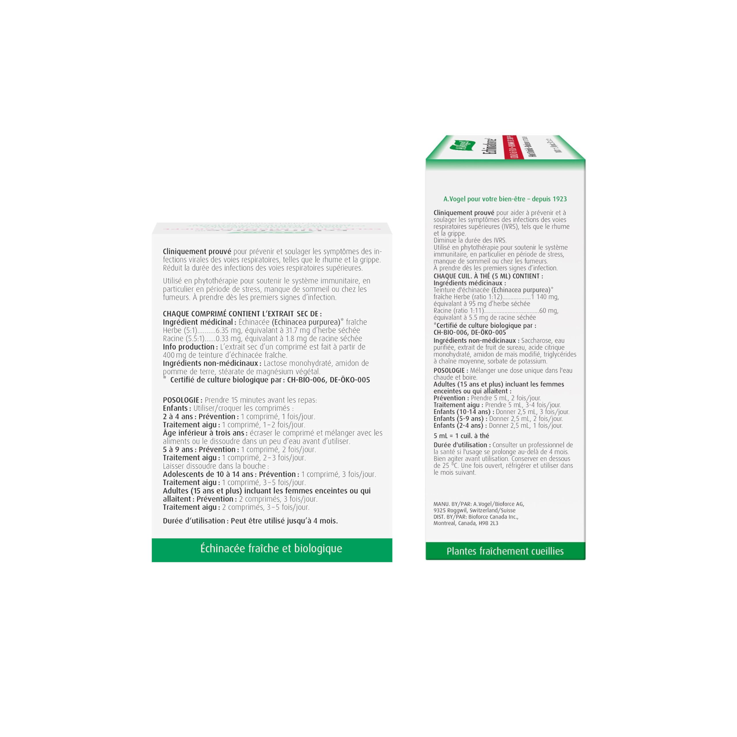A.Vogel Echinaforce Duo – Hot Drink Extra 100mL & Immune Support 120 Tabs