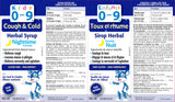 Kids 0-9 Cough & Cold Herbal Night Syrup 100ml - Relieves Cough, Nervosity and Agitation - Loosens Mucus and Phlegm with Ivy Leaf & Linden Flower Extracts - Non-Drowsy and Gluten-Free