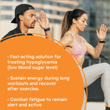 GlucoNOW FAST Glucose Chews, 4g Sugar, Orange Flavour - 50 chewable tablets