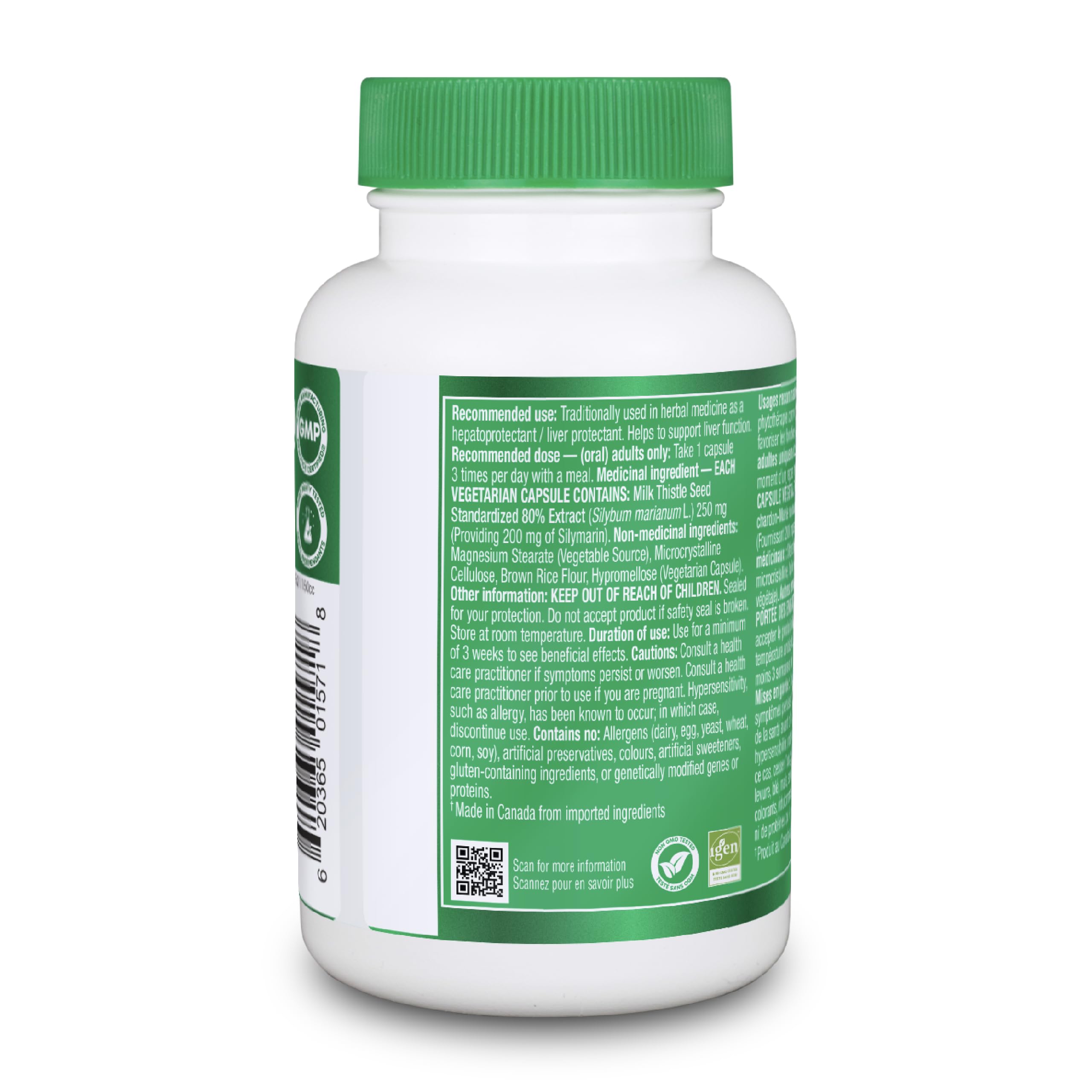 Organika Milk Thistle 90 Vcaps