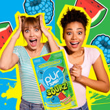 PUR Jumbo SOURZ Gum | Aspartame Free Chewing Gum | 100% Xylitol | Natural Flavour | Sour Blue Raspberry, Sour Watermelon, 20 Pieces (Pack of 3)