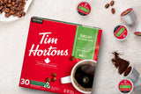Tim Hortons Decaf Coffee, Single Serve Keurig K-Cup Pods, Medium Roast, 30 Count (Pack of 2)