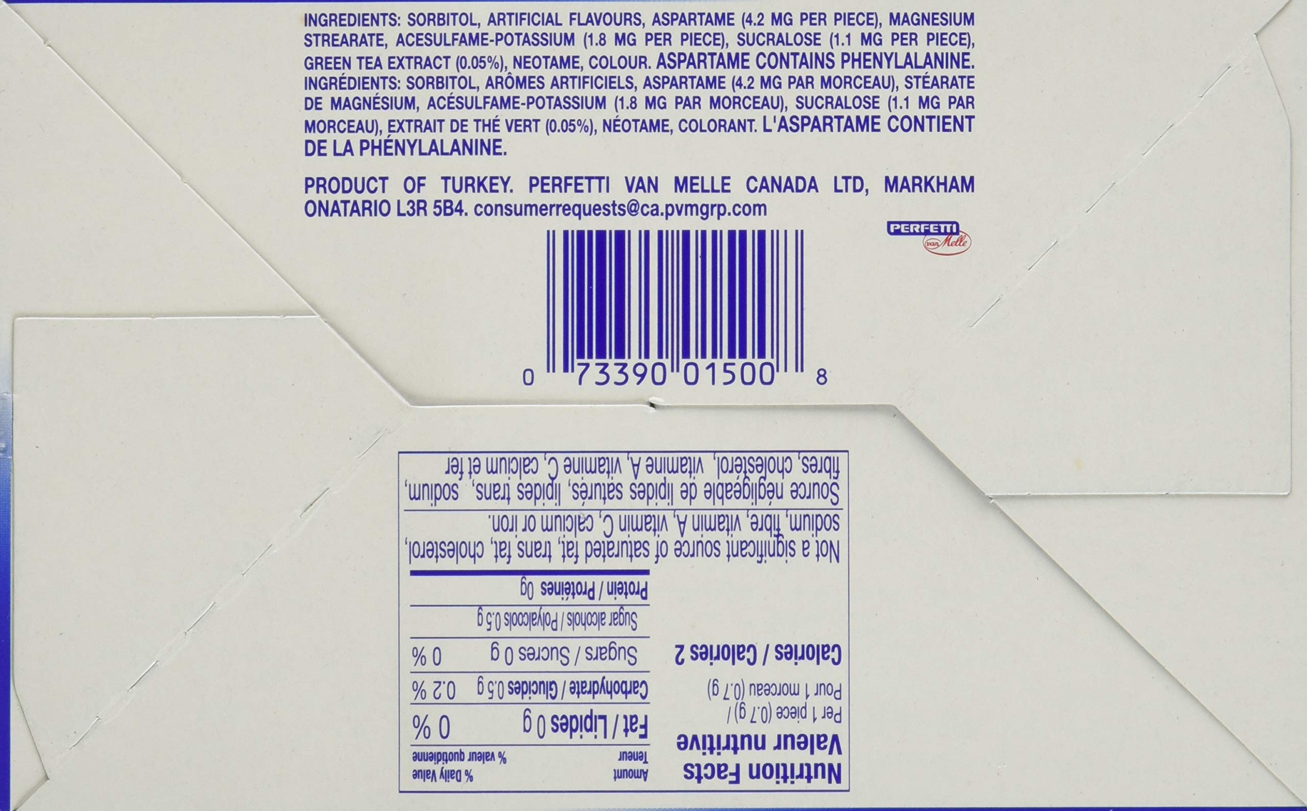 Mentos Clean Breath, Peppermint Mints - Pack of 12 (360 Pieces)