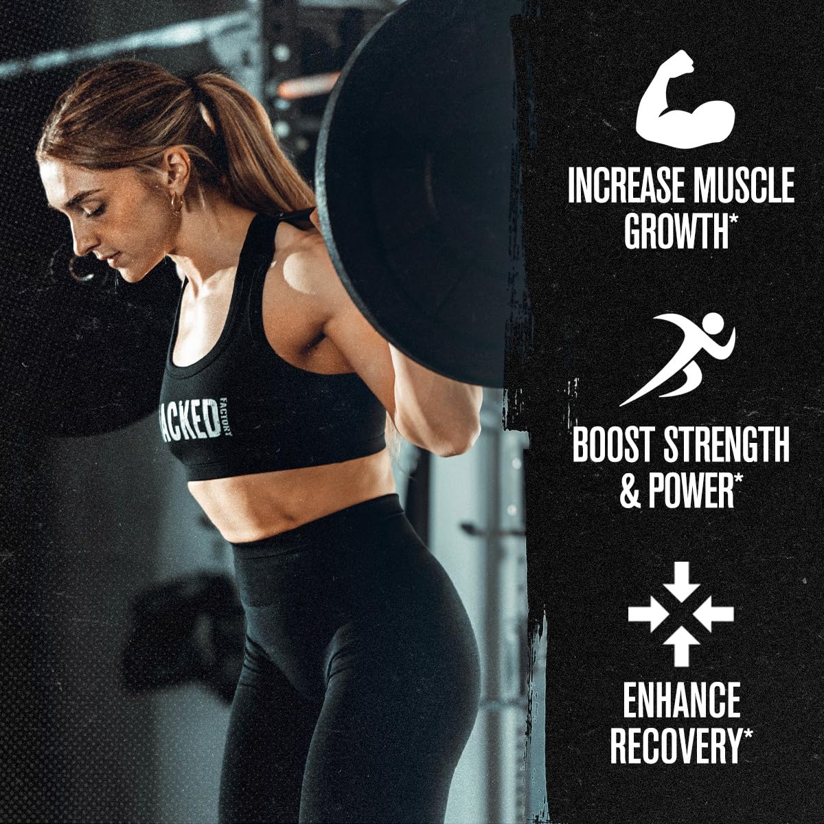 Jacked Factory Creatine Stick Packs - Creatine Monohydrate Powder 5000mg Per Stick - Creatine Supplement for Muscle Growth, Increased Strength, and Improved Athletic Performance - 30 Pack, Unflavoured