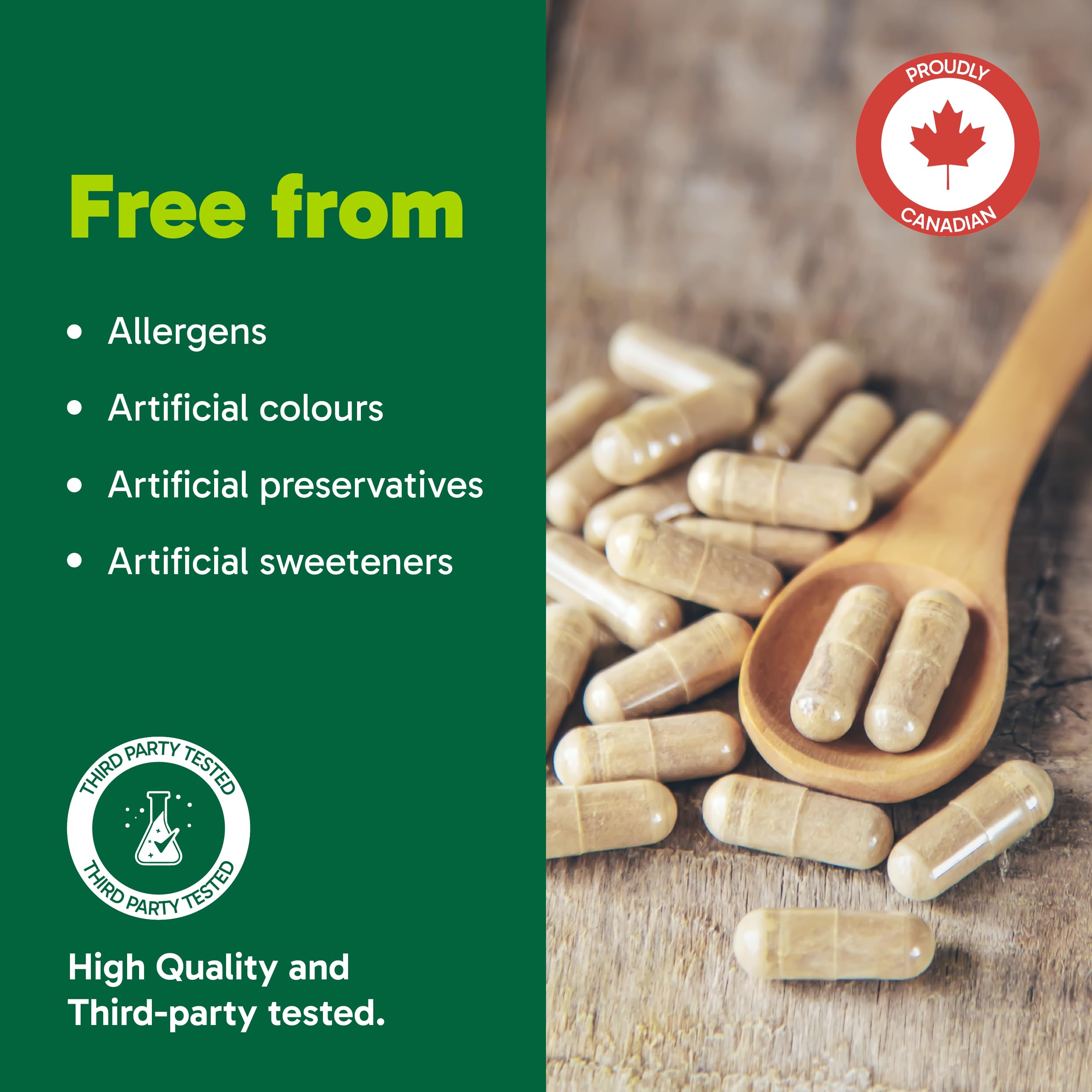 Organika Canadian-Made Ma's Milk- Supports Breast Milk Production- Contains Blessed Thistle, Fenugreek, and Moringa- 120 vcaps