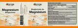 Orange Naturals - Magnesium Glycinate 200mg, 90 Capsules 90-Day Supply - Vegan & Non-GMO - Optimal Absorption Magnesium Bisglycinate Supplement - Maintain Proper Muscle Function, Support Bones & Teeth