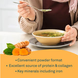 Organika Bone Broth Chicken W/Turmeric & Black Pep 300 G