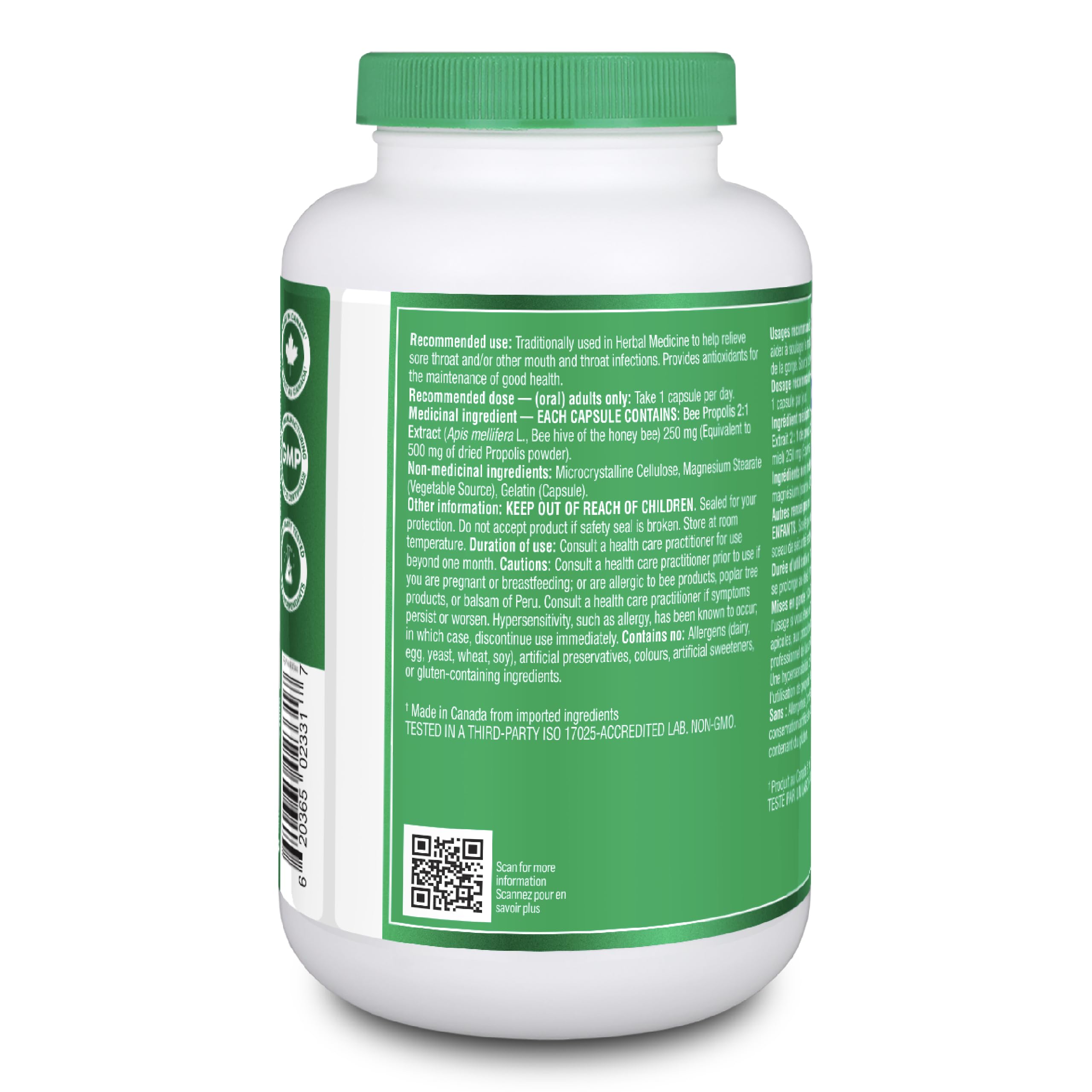ORGANIKA BEE PROPOLIS (HIMALAYAN) 200 CAPS