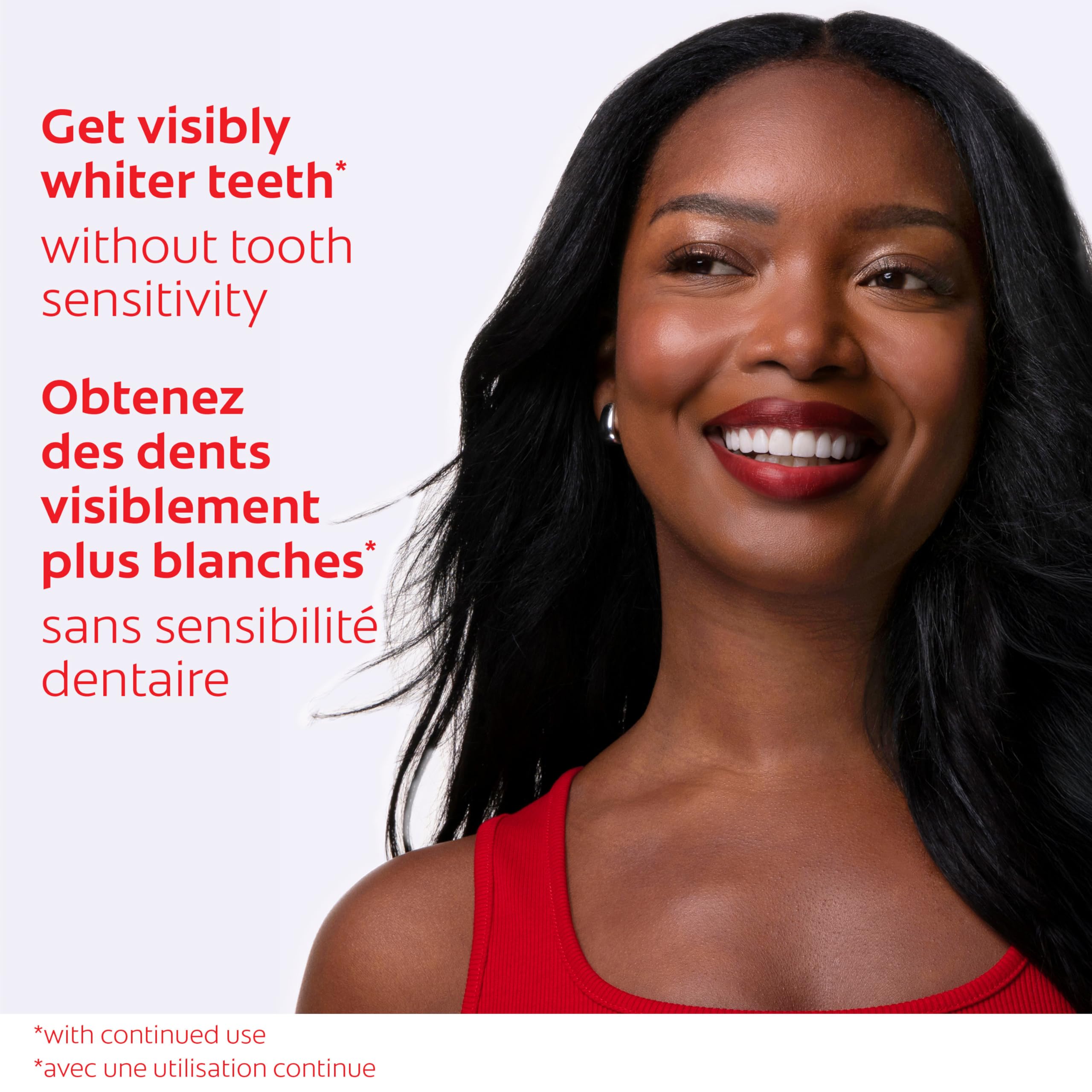 Colgate Optic White Advanced Sparkling White Toothpaste with 2% Hydrogen Peroxide and Fluoride, Teeth Whitening Toothpaste, Deep-Set Stain Remover, Mint Flavour, 133 mL (Pack of 2)