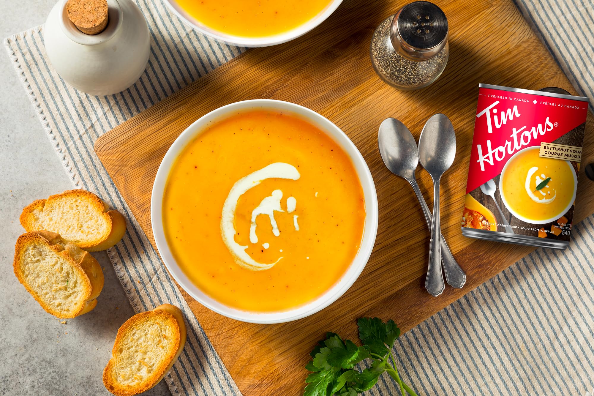 Tim Hortons Butternut Squash Soup, Ready-to-Serve, 540mL Can