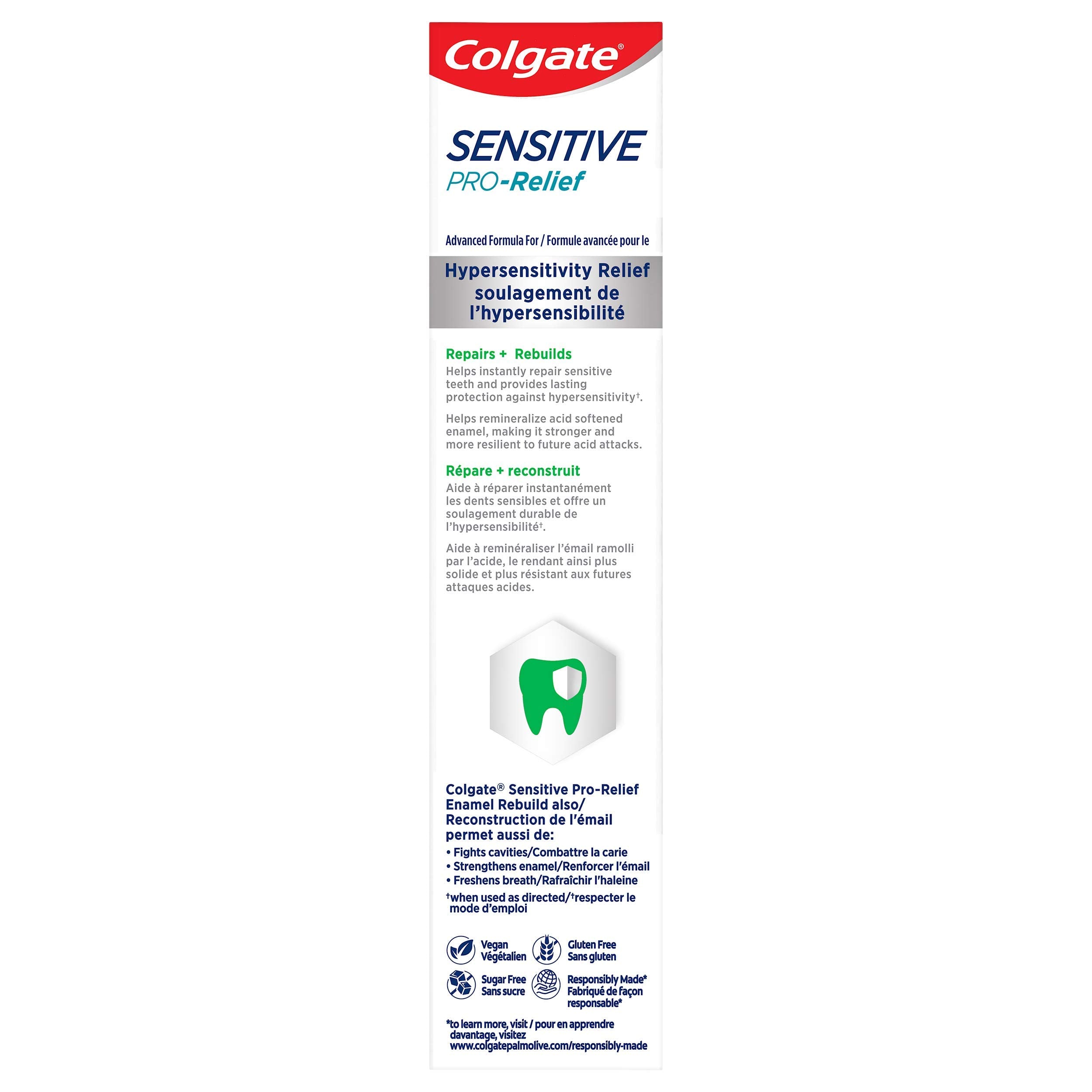 Colgate Sensitive Pro-Relief Enamel Rebuild Toothpaste, 75 Milliliters