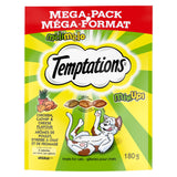TEMPTATIONS Mix-Ups Cat Treats, Chicken, Cheddar, Catnip, 180g Pouch (10 Pack)