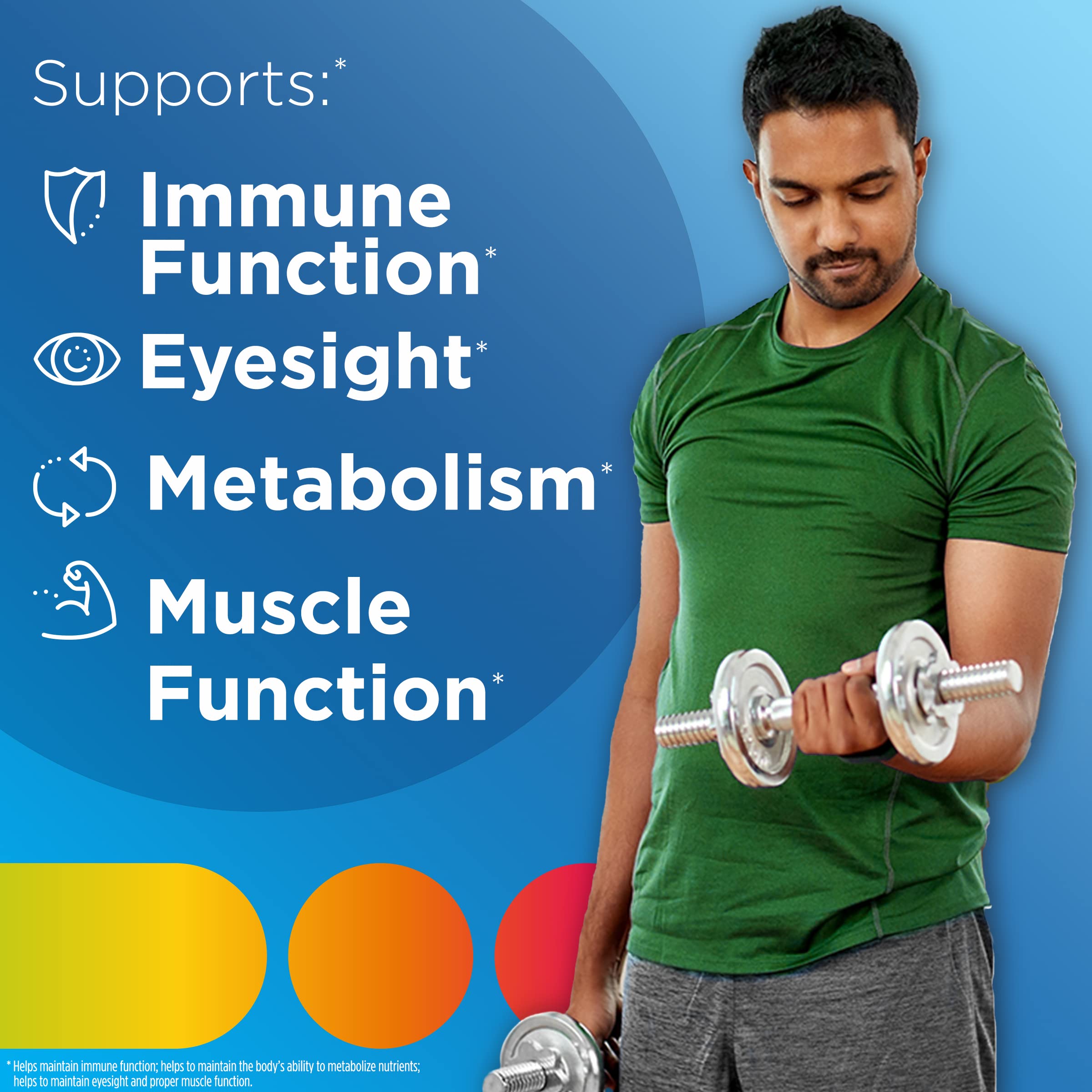 Centrum Men Multivitamins/Minerals Supplement, 90 Tablets (Packaging May Vary)