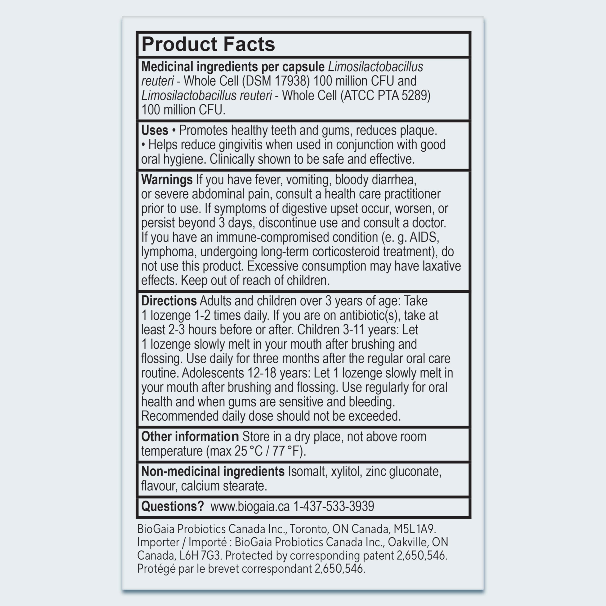 Prodentis Fresh Breath + Zinc | Fights Bad Breath | Dental Oral Probiotic Lozenges | for Adults | Clinically Proven Dental Probiotics | Promotes Good Oral Health & Gut Health Too | 30 Fresh Mint-Flavored Lozenges