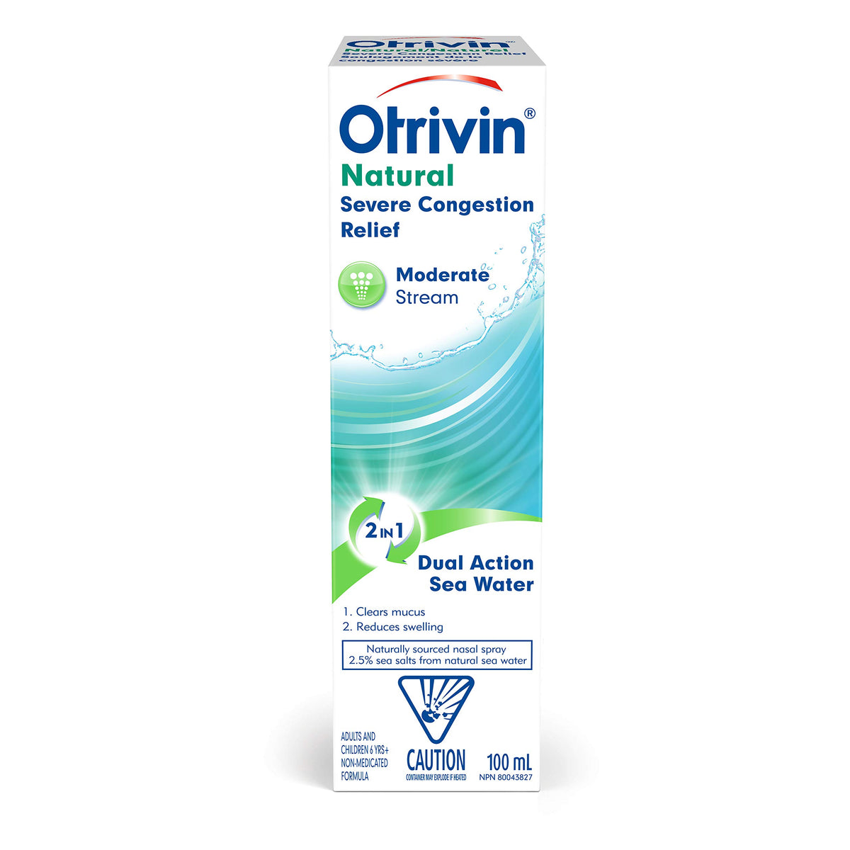 OTRIVIN® SALINE Hypertonic Strong Stream