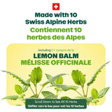 Ricola Sugar Free Lemon Mint Throat Drops, 45 Count, Refreshing Relief From Minor Throat Irritations, Oral Anesthetic