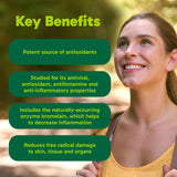 Organika Canadian-Made Quercetin with Bromelain- High Availability, Immune System Support, Allergy and Inflammation Support- 60tabs