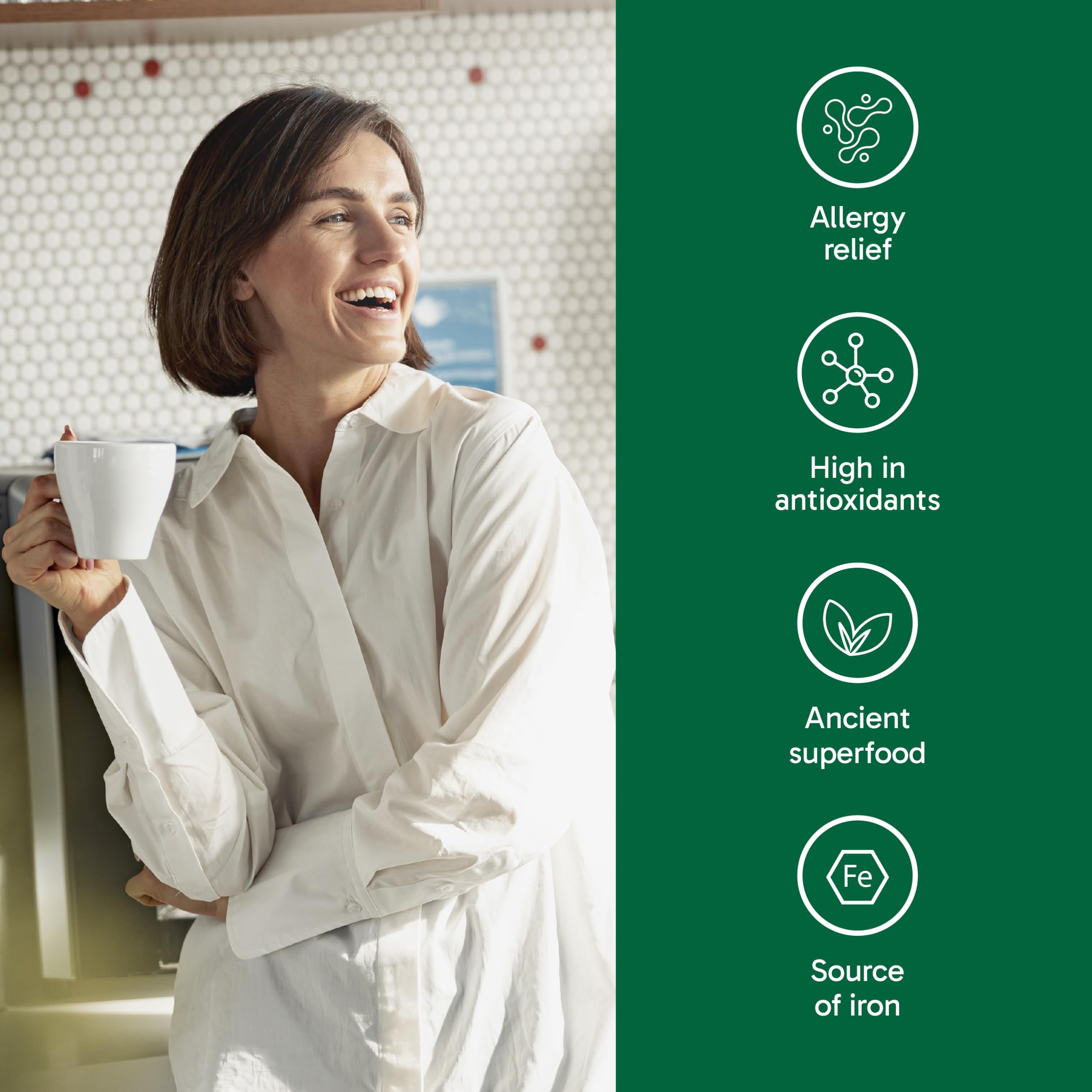 Organika Spirulina 90 Tabs