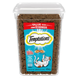 TEMPTATIONS Cat Treats, Tempting Tuna Flavour, 454g Tub