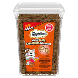 Temptations Wacky Blasts Cat Treats, Cluckin’ Bacon Flavour, 454g Tub
