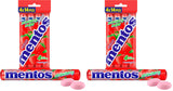 Mentos Chewy Mints, Strawberry - Pack of 8 Rolls (56 Pieces), 37g per roll
