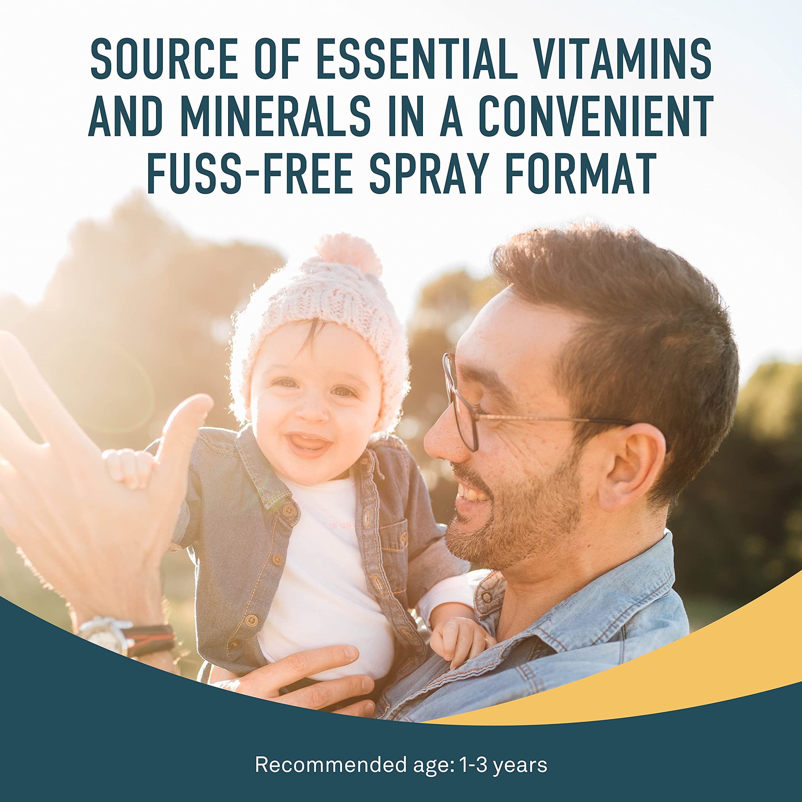 Organika Canadian-Made Kids Multivitamin Spray - Orange Flavour - Recommended Age 1-3- 30ml