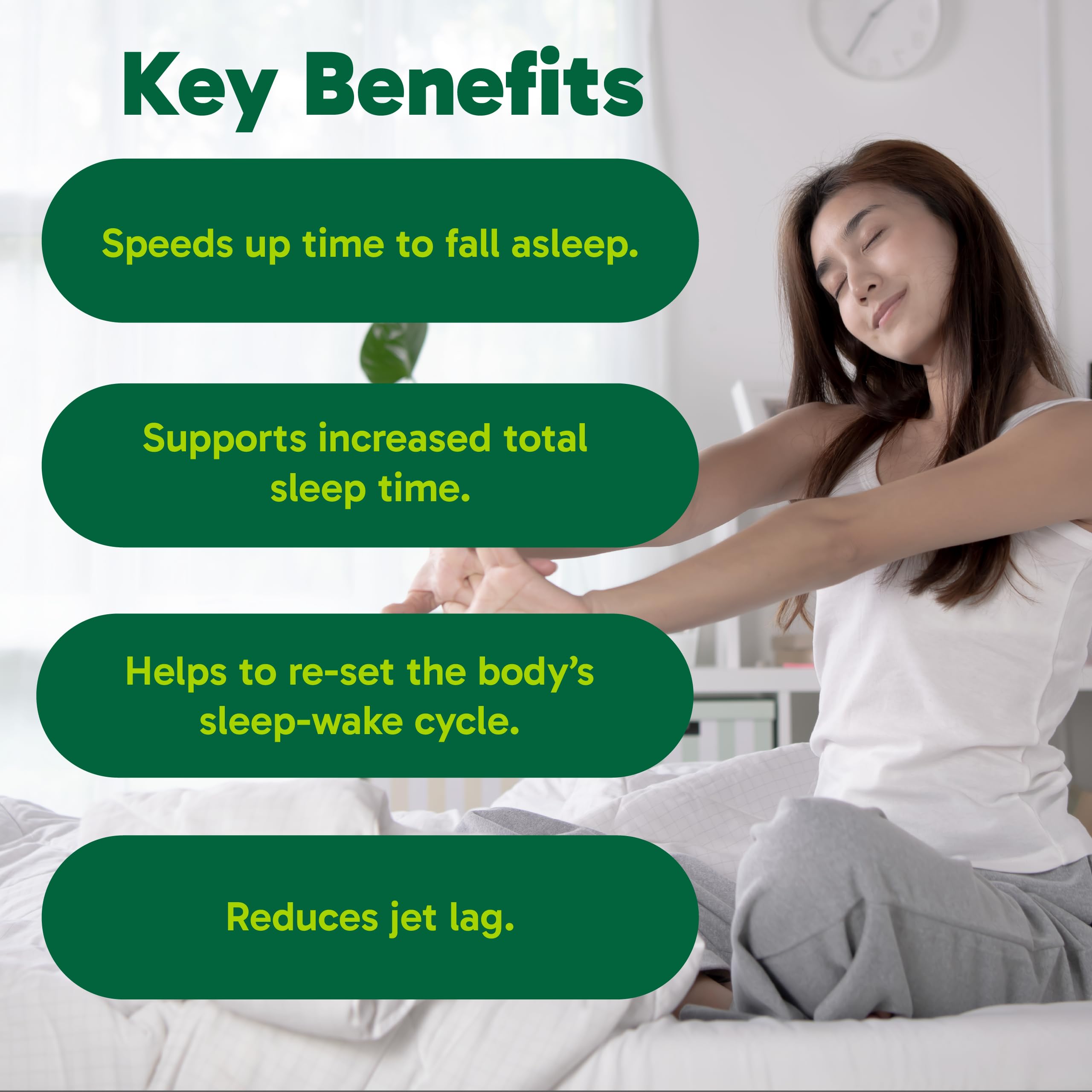 Organika Melatonin 10 mg- Sleep Support capsules – Nighttime Rest & Relaxation Formula – Helps Support Natural Sleep Cycle – Non-Habit Forming – Vegan & Non-GMO – 120 vcaps