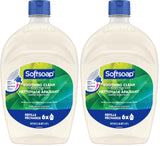 Softsoap Antibacterial Liquid Hand Soap Refill - Clean Aloe Vera 1.47 Liters - Moisturizing Hand Wash, Savon a Main, Dermatologically Tested, for Soft Smooth Skin (Pack of 2)