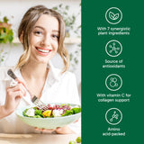 Organika Plant Based Collagen Booster- Helps Support the Production and Protection of Collagen- 150g