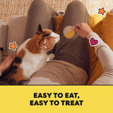 Temptations Lickable Spoons Adult Cat Treats Chicken & Salmon, Salmon & Tuna, Chicken & Cheese Flavours Variety Pack, (24) 10g Spoons