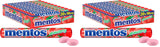 Mentos Chewy Mints, Strawberry - Pack of 40 Rolls (280 Pieces), 37g per roll