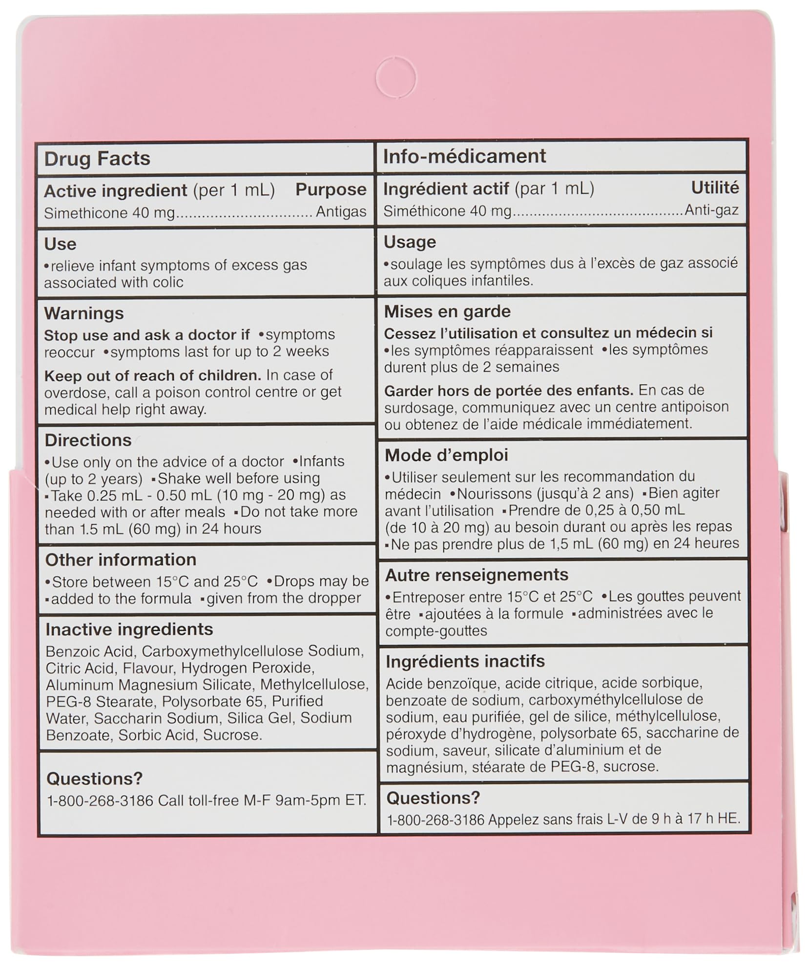 Ovol Drops - Fast, Gentle Infant Colic Relief, 30mL