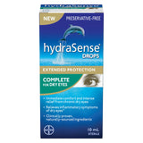 hydraSense Complete Eye Drops For Dry Eyes - Preservative Free Eye Drops For Dry Eye, Immediate Comfort and Relief From Dry Eyes, Naturally Sourced Lubricant, Compatable With Contact Lenses, 10mL