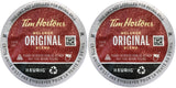 Tim Hortons Original Coffee blend, Single Serve Keurig K Cup Pods, Medium Roast, 12 Count, Red (Pack of 2)