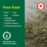 Organika Canadian-Made Digest Greens for Gut Health + Bloat Relief- Organic Greens Powder with NAC and Milk Thistle- Detox, Antioxidants, Digestion and Liver Support - Pineapple Punch Flavour- 340g